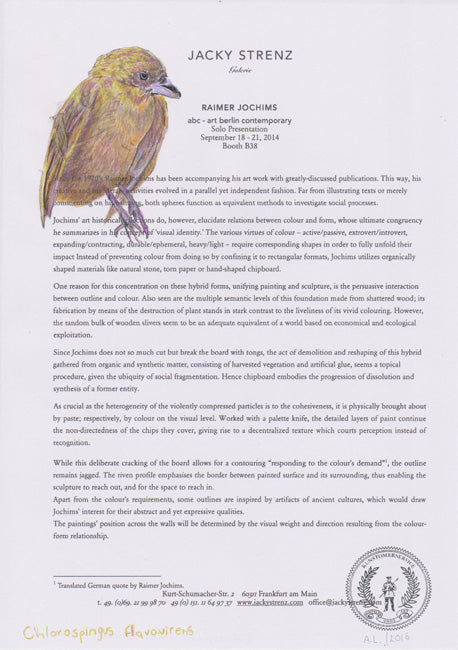 Chlorospingus flavovirens